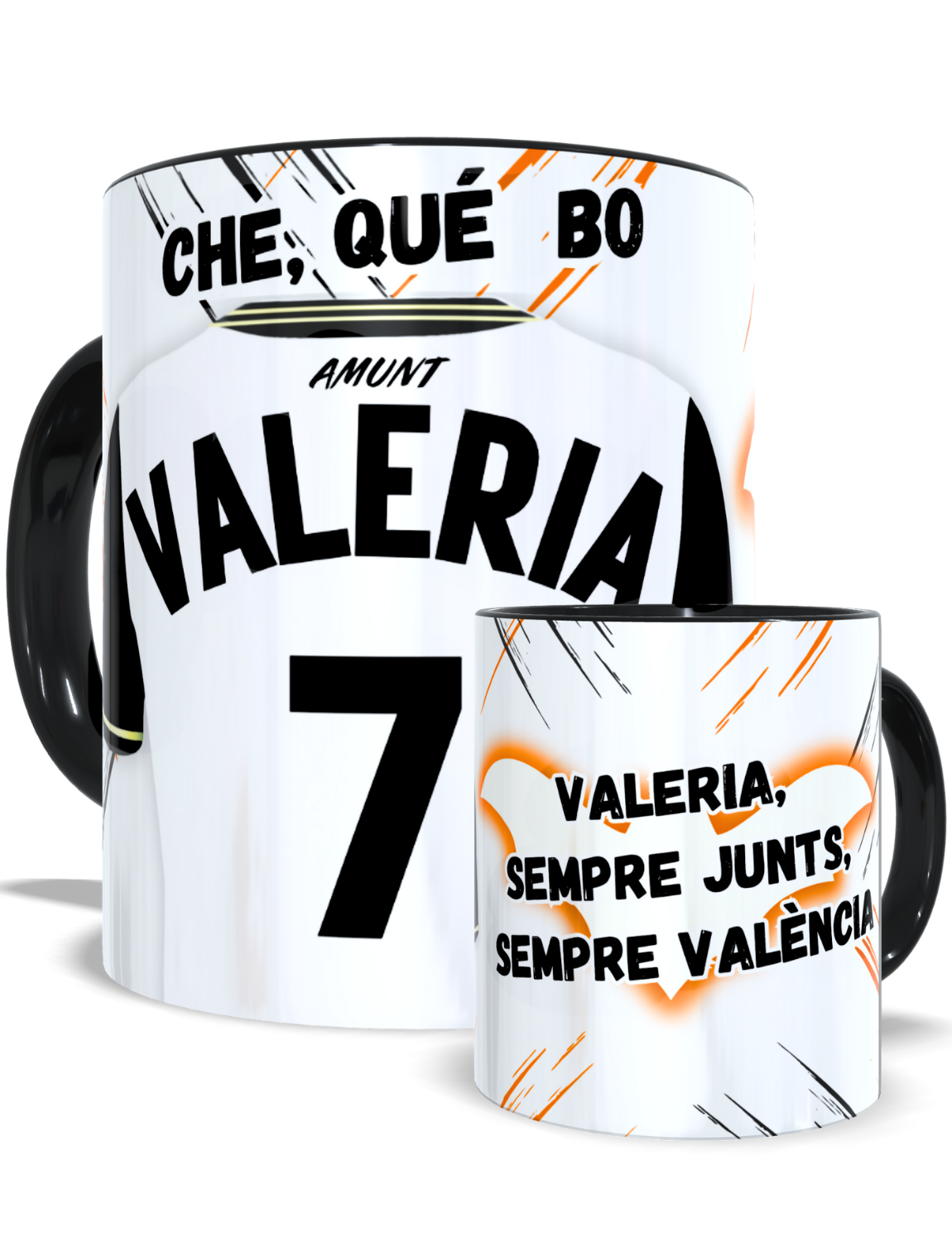 Taza personalizada Valencia CF – Un detalle que habla por ti 3