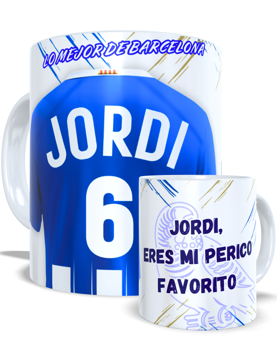 Taza personalizada RCD Espanyol – Un detalle que habla por ti