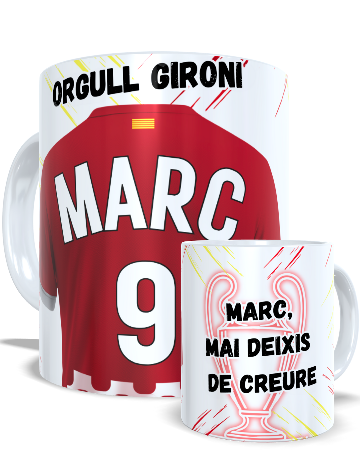 Taza personalizada Girona FC - Un detalle que habla por ti