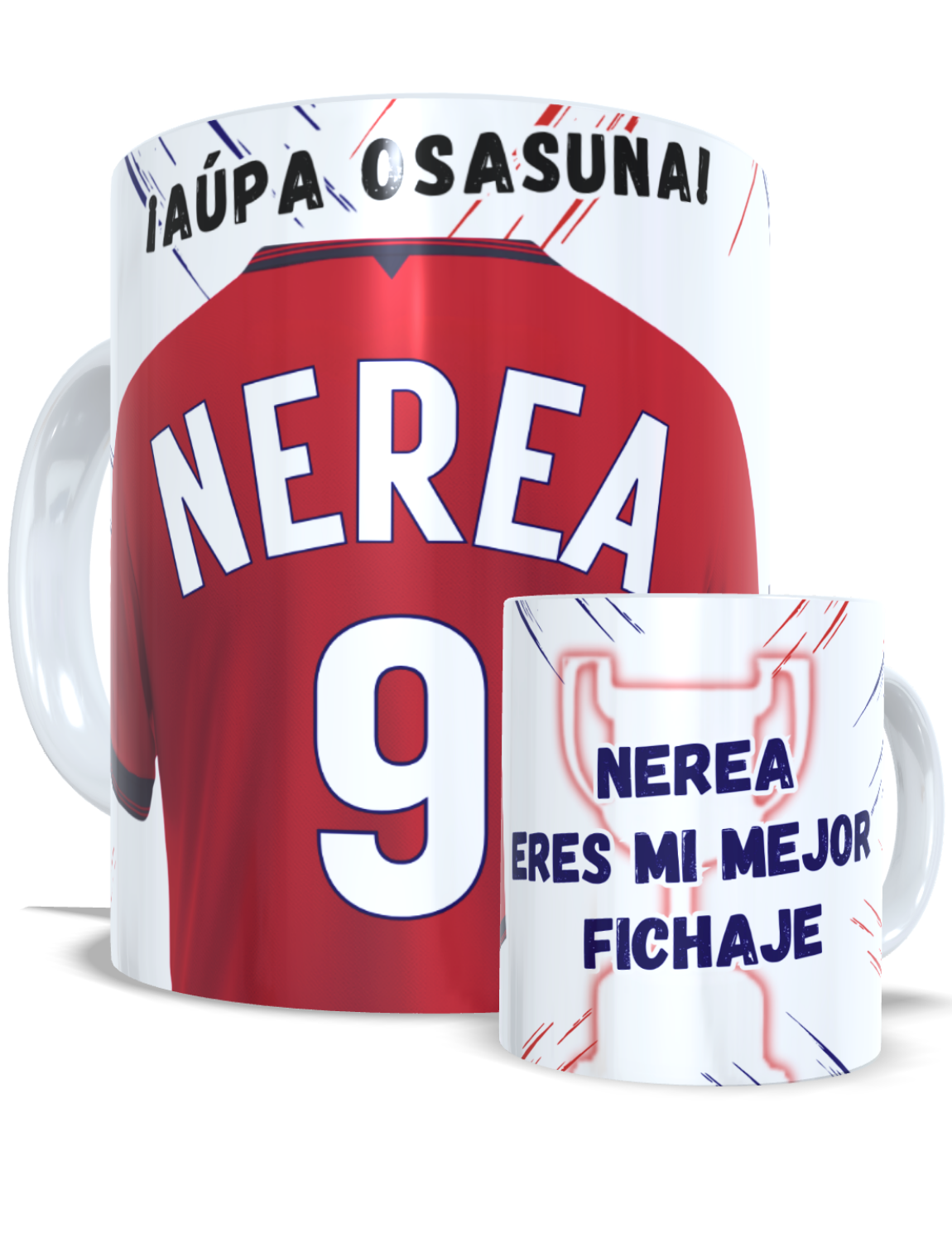 Taza personalizada CA Osasuna – Un detalle que habla por ti