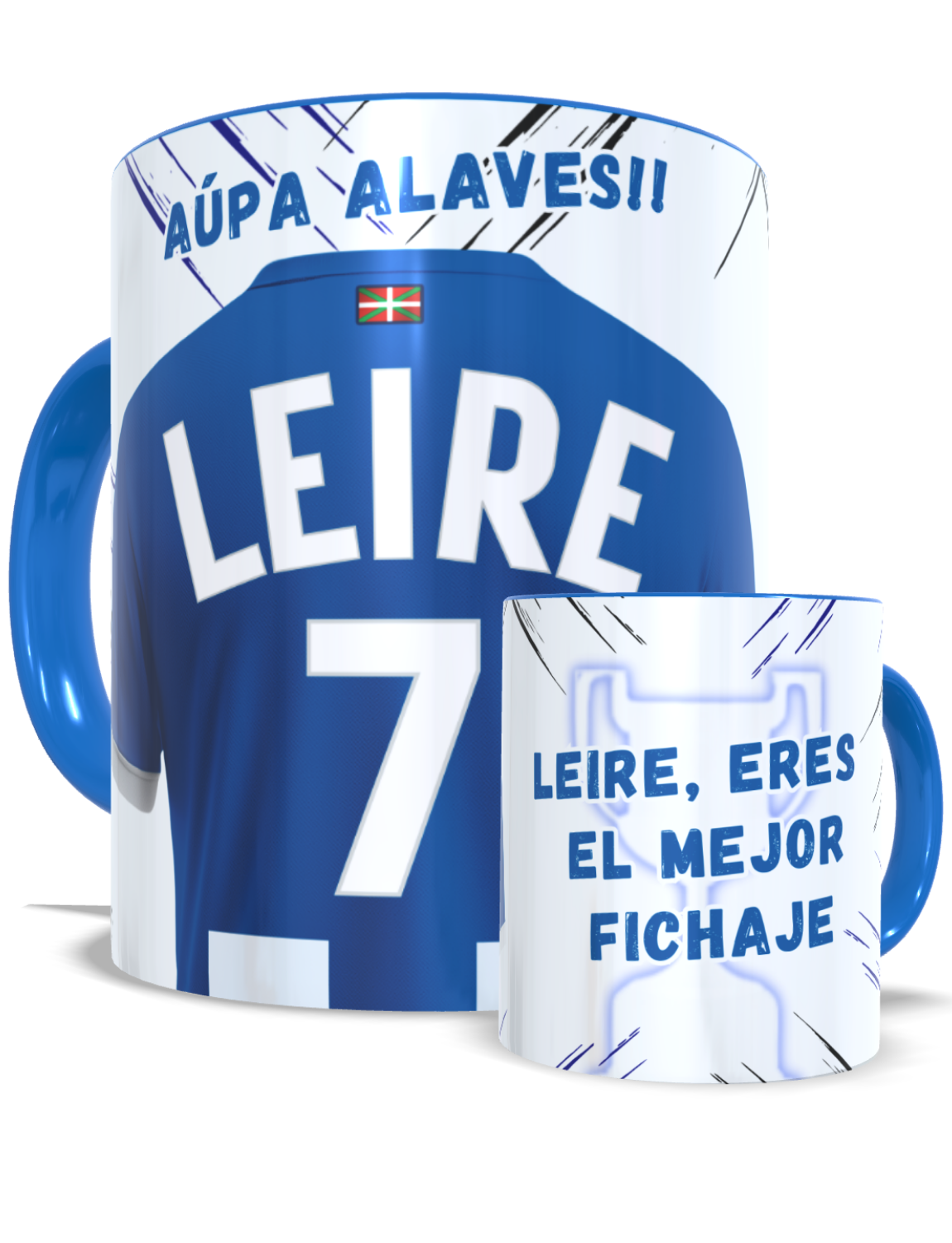 Taza personalizada Deportivo Alavés – Un detalle que habla por ti