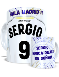 Taza personalizada Real Madrid – Un detalle que habla por ti