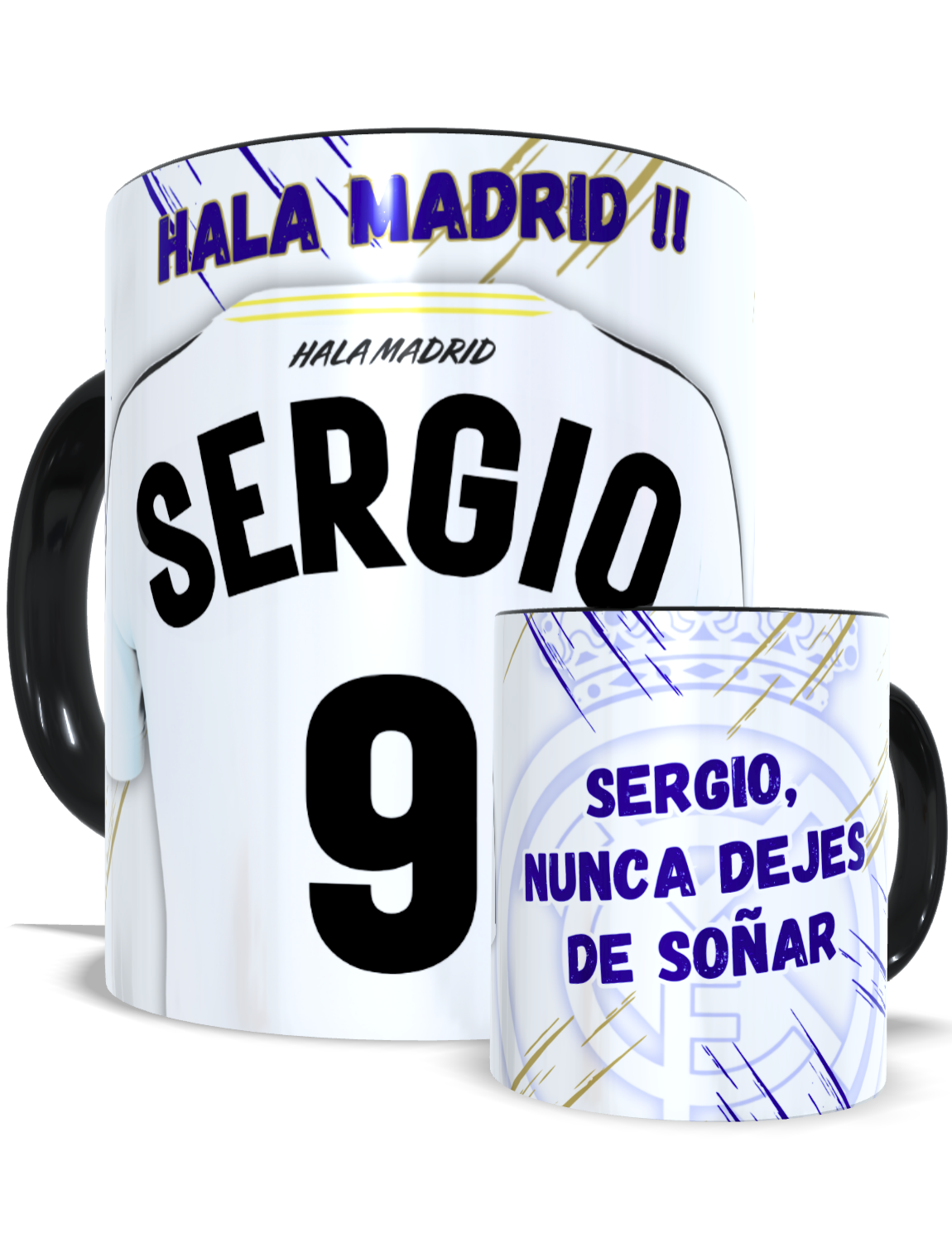Taza personalizada Real Madrid – Un detalle que habla por ti 3